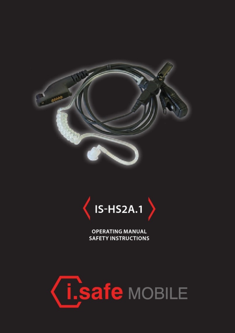 ISAFE MOBILE IS-HS2A.1 Operating manual and safety instructions
