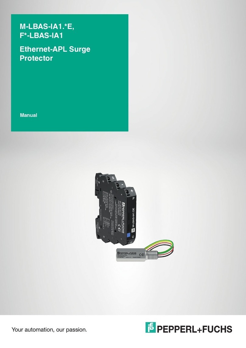 Pepperl+Fuchs M-LBAS-IA1. E Series User manual