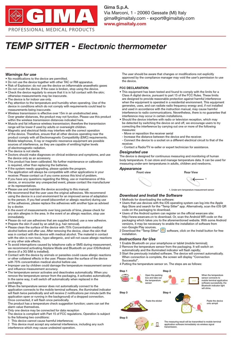 Gima WT1 quick start guide