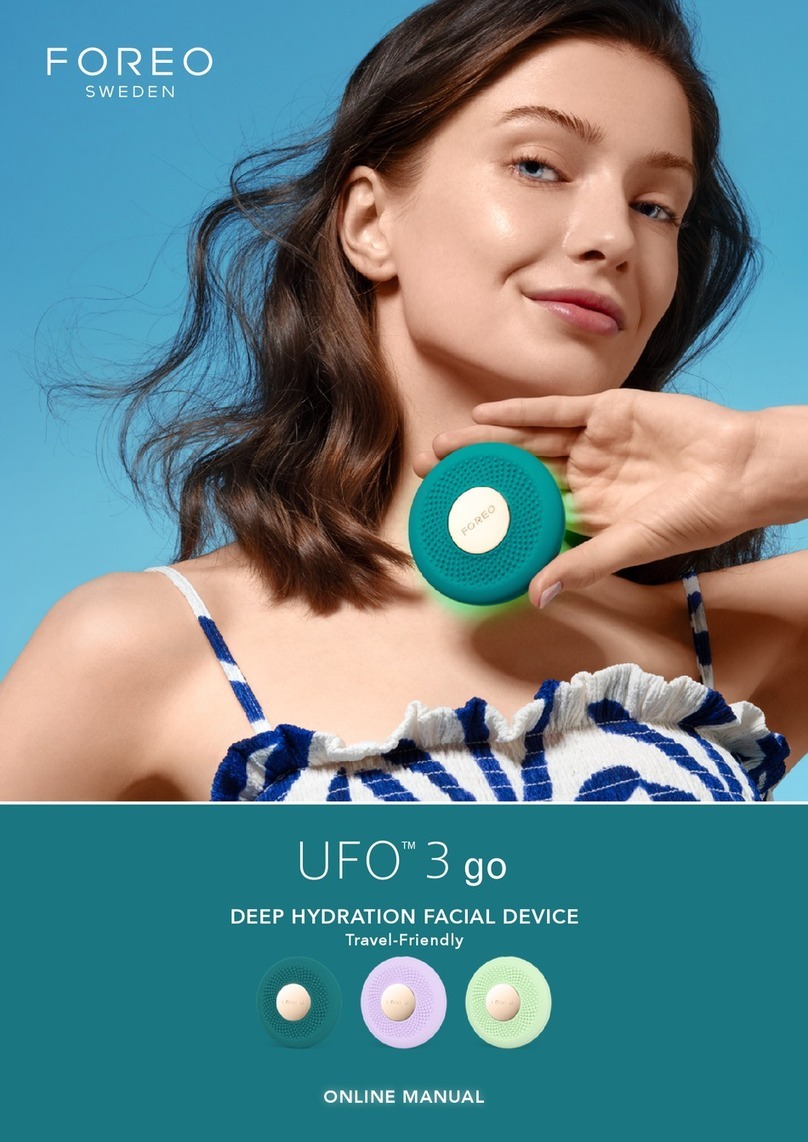 Foreo UFO 3 go Setup guide Foreo UFO 3 go Setup guide