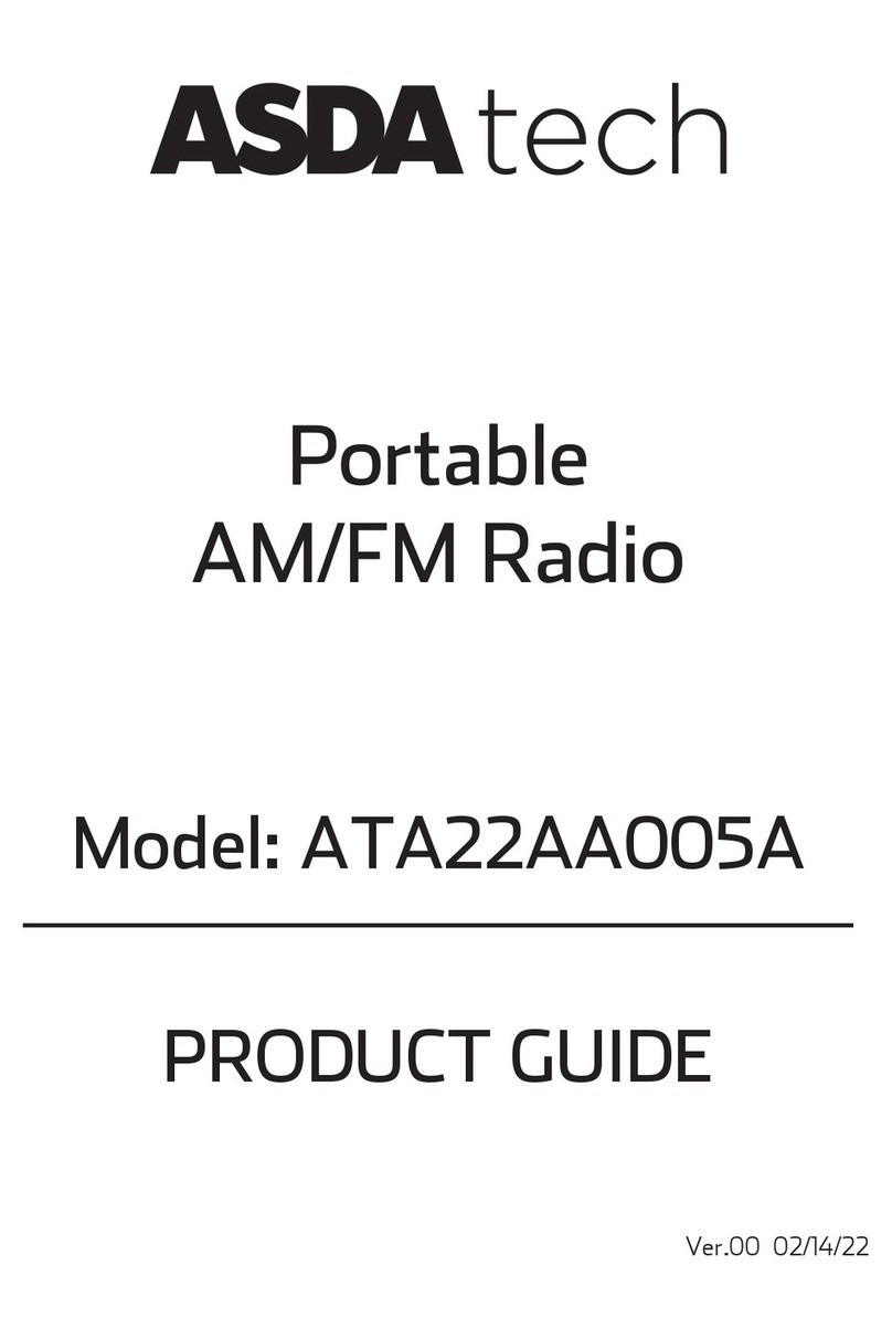 Asda ATA22AA005A Product guide