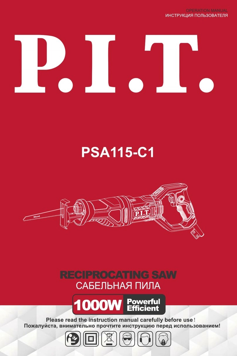 P.I.T. PROFESSIONL PSA115-C1 Operation manual