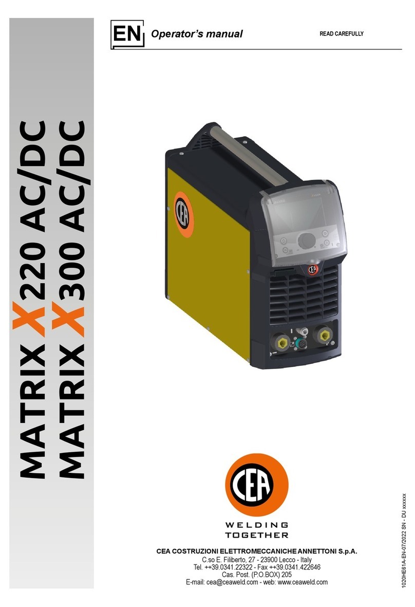 CEA MATRIX X220 AC/DC User manual