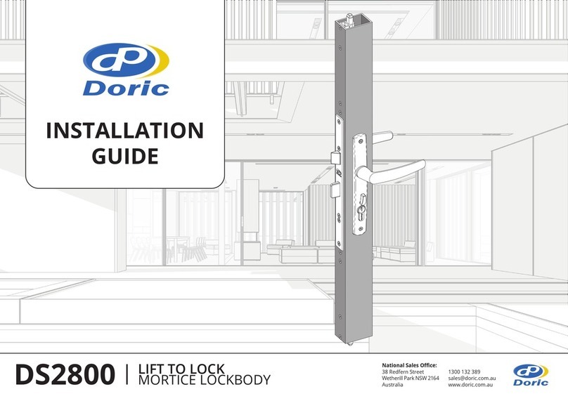 DORIC DS2800 installation guide