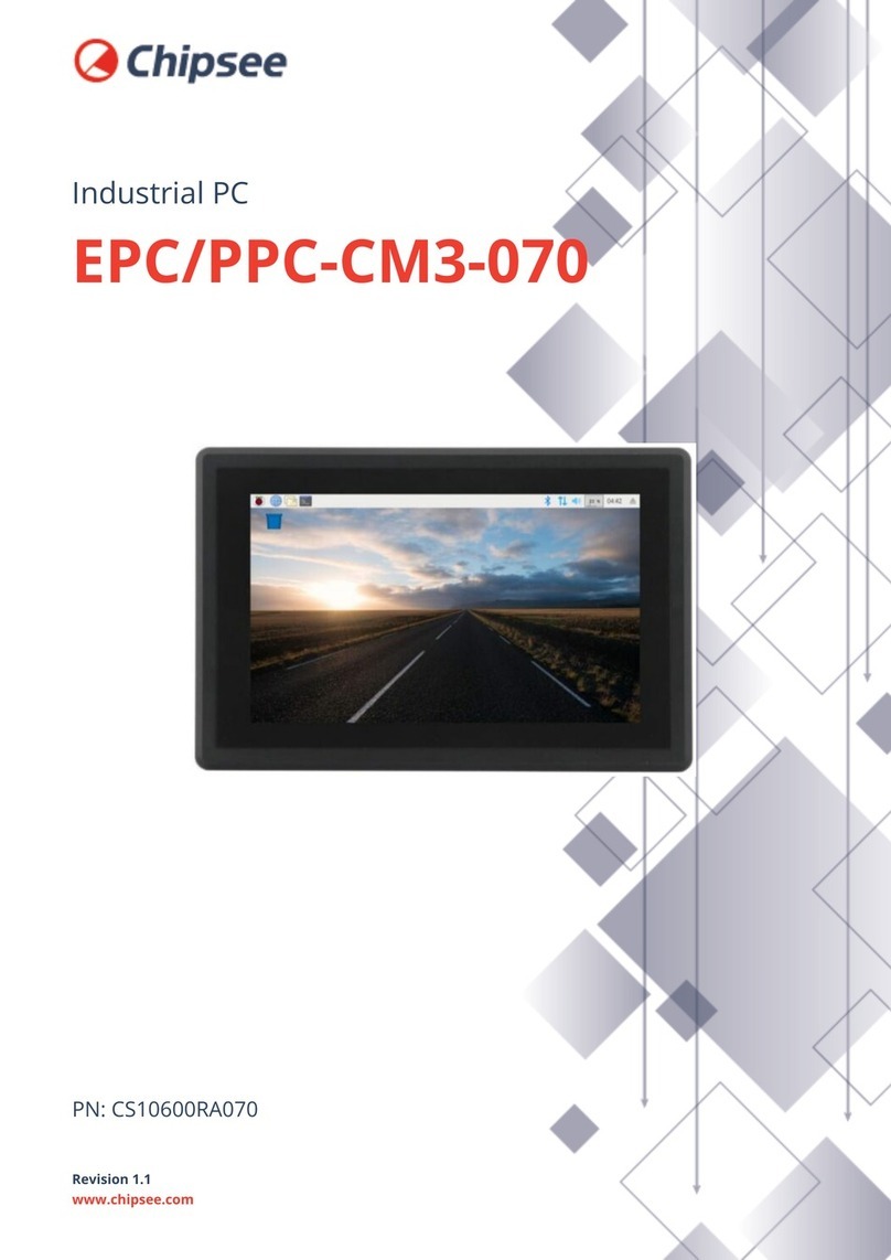 Chipsee EPC-CM3-070 User manual