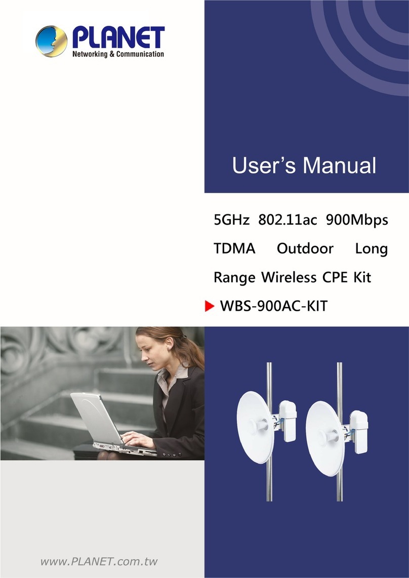 Planet WBS-900AC-KIT User manual
