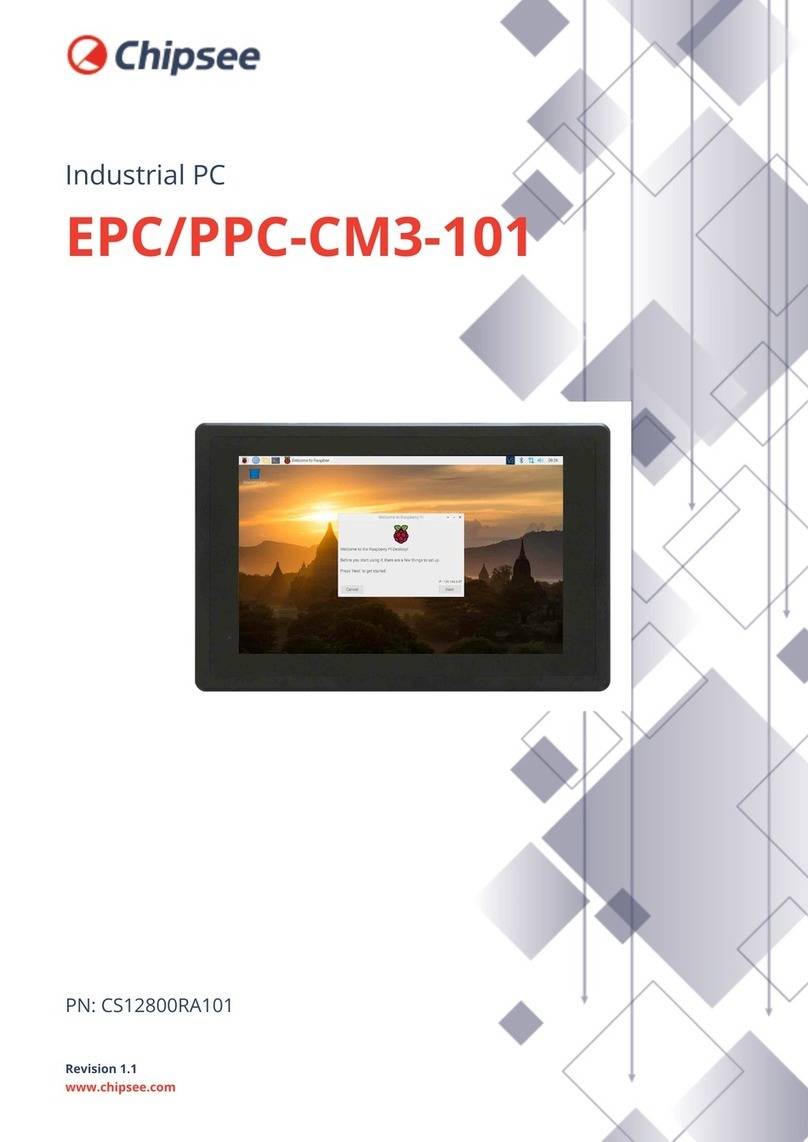 Chipsee EPC-CM3-101 User manual
