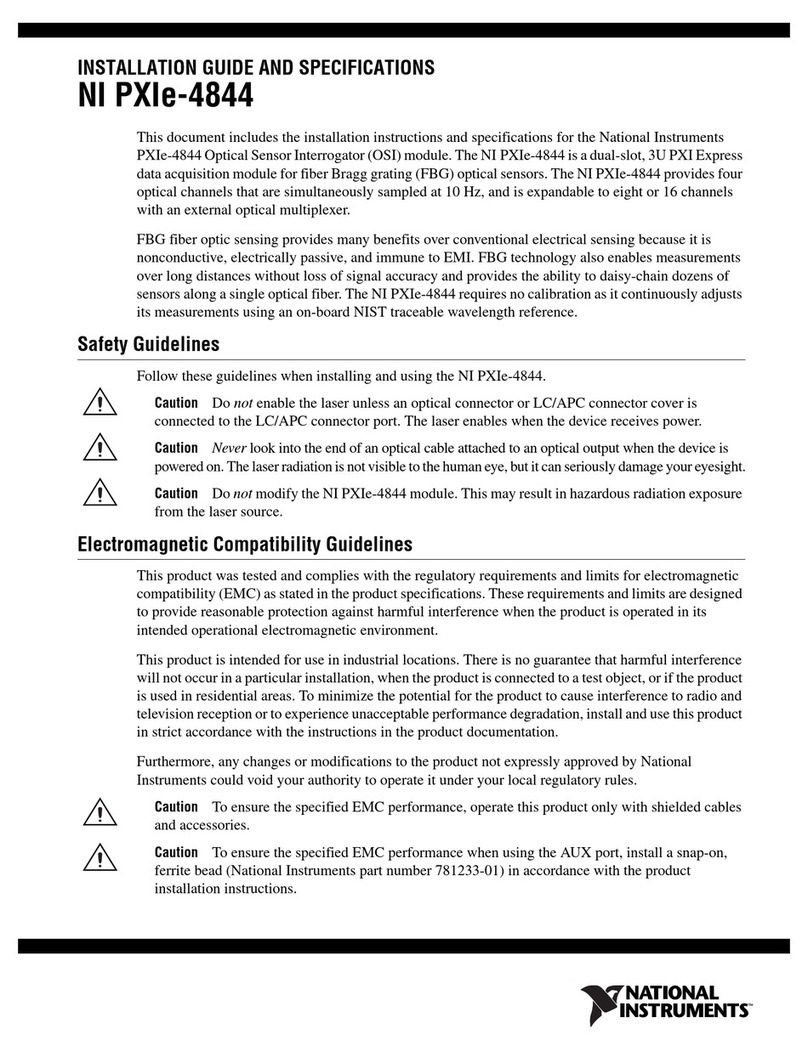National Instruments PXIe-4844 User manual National Instruments PXIe-4844 User manual