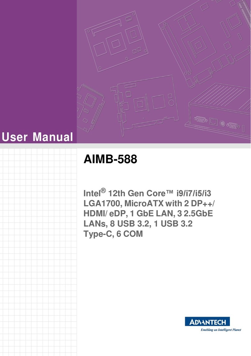 Advantech AIMB-588 user manual