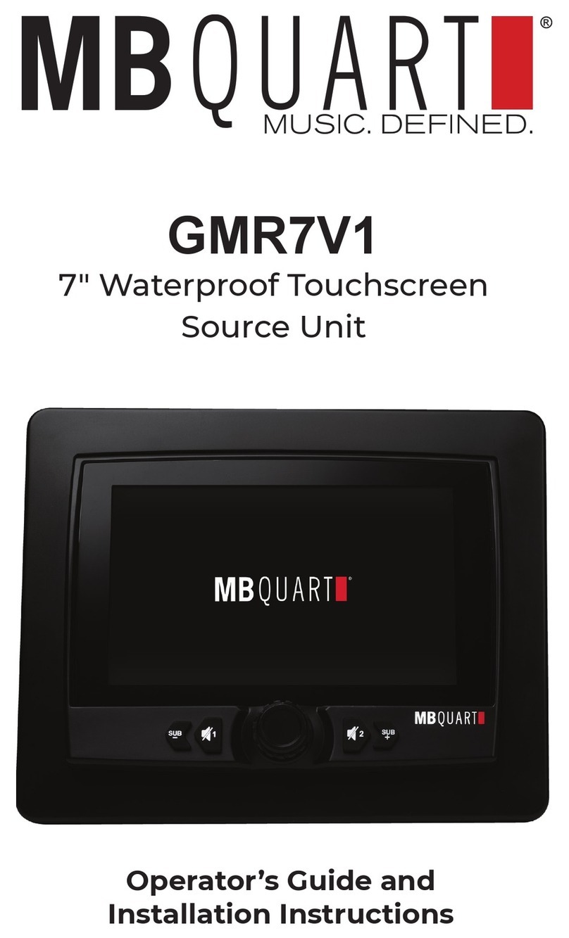 MB QUART MB QUART GMR7V1 Manual