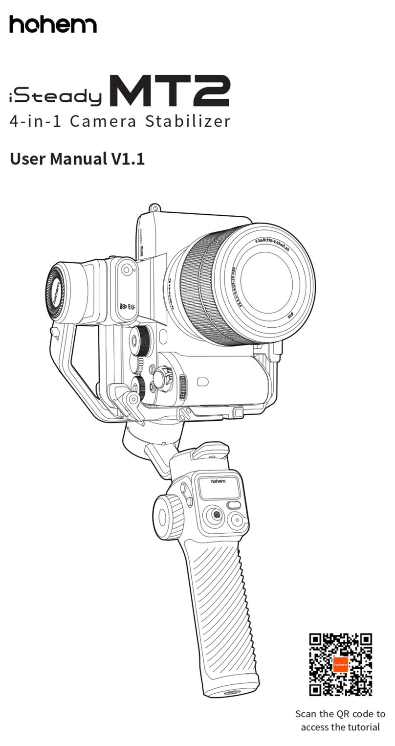 Hohem iSteady MT2 user manual