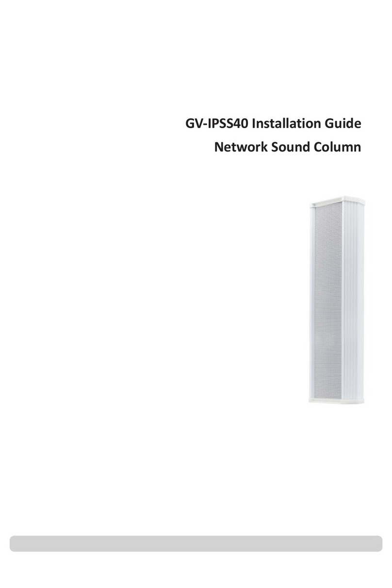 GeoVision GV-IPSS40 User manual