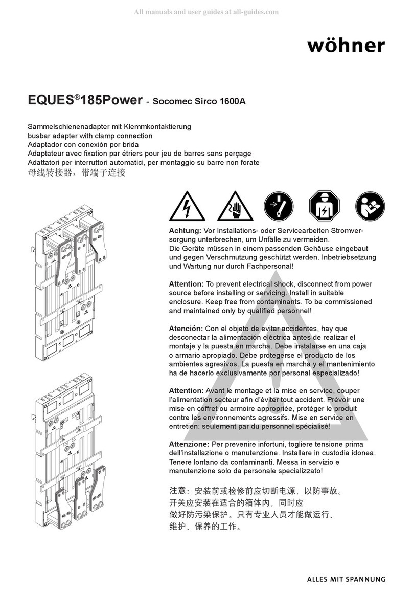 Wöhner EQUES 185Power quick start guide