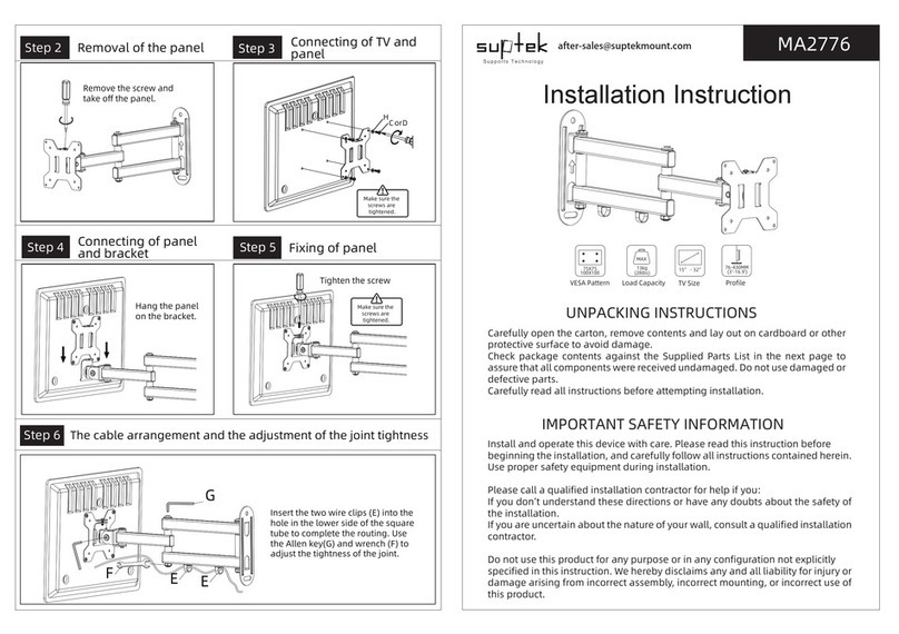 Suptek MA2776 installation instructions