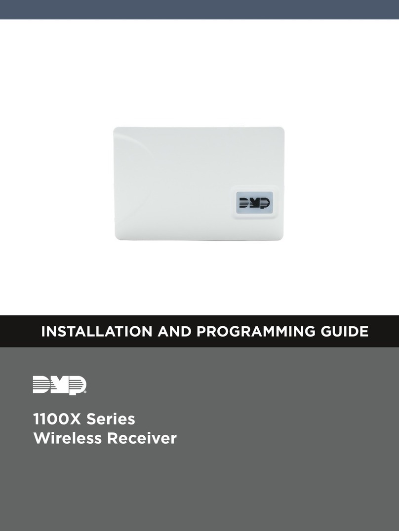 DMP Electronics 1100X Series Installation guide
