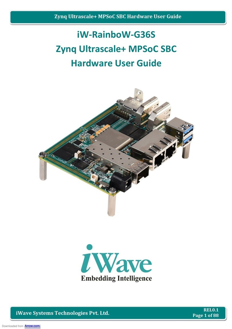iWave Zynq Ultrascale+ MPSoC Hardware user's guide