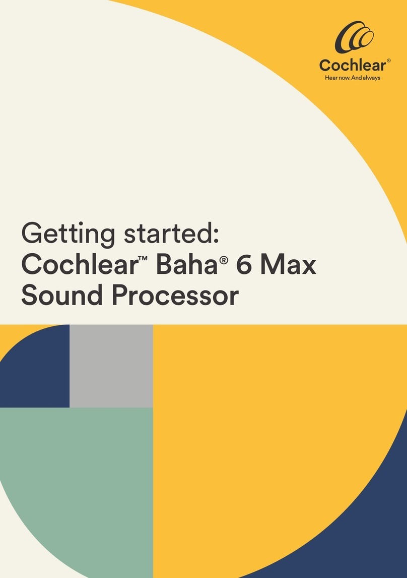 Cochlear Baha 6 Max Getting started
