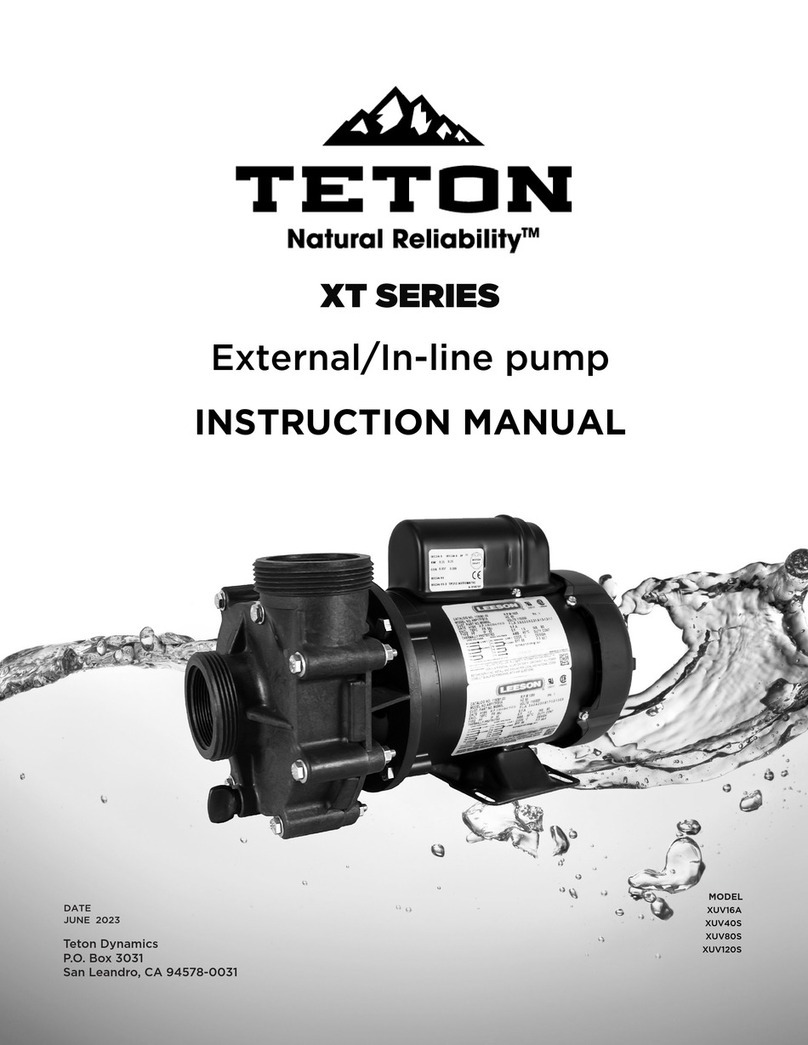 Teton Grill XT Series instruction manual