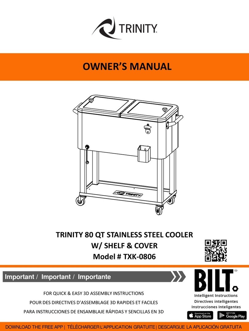 Bilt Trinity TXK-0806 owner's manual