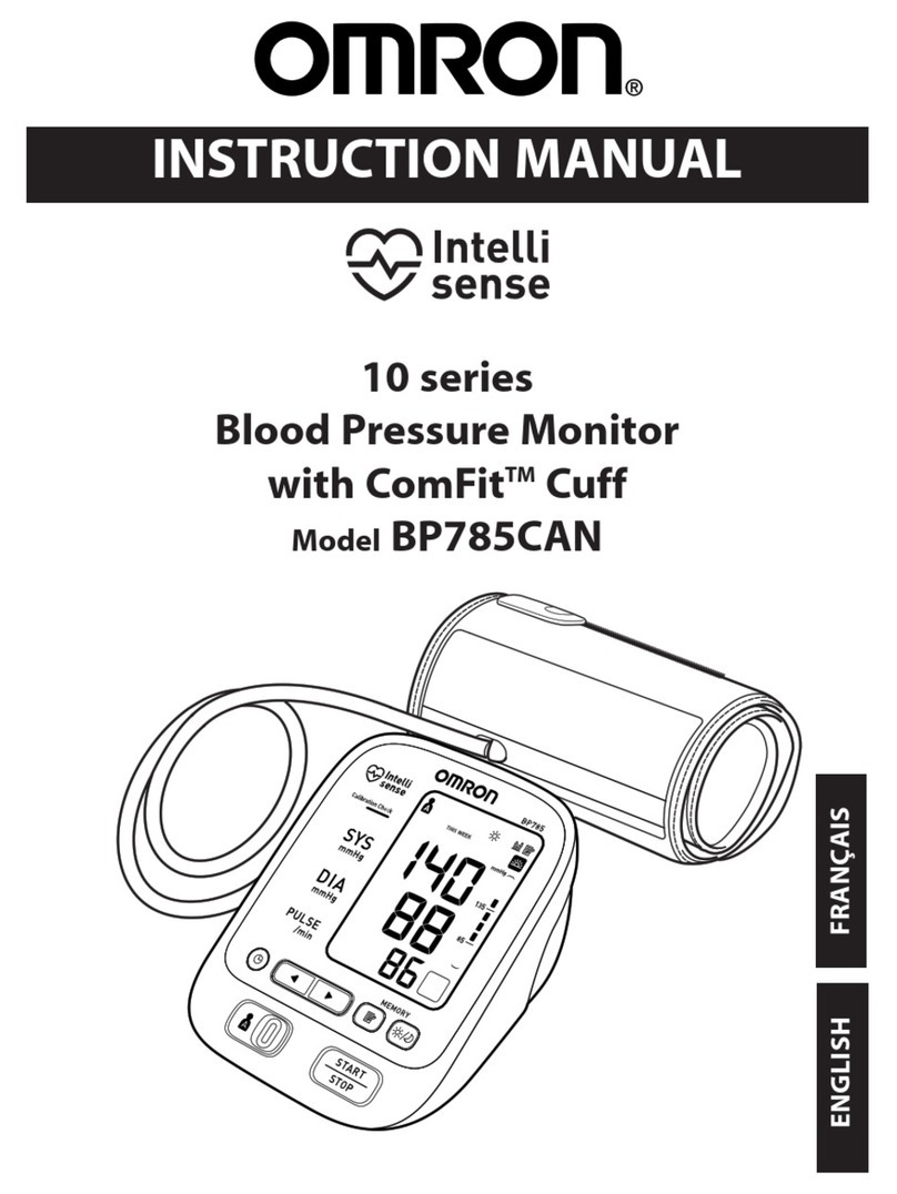 Omron Intellisense BP785CAN User manual