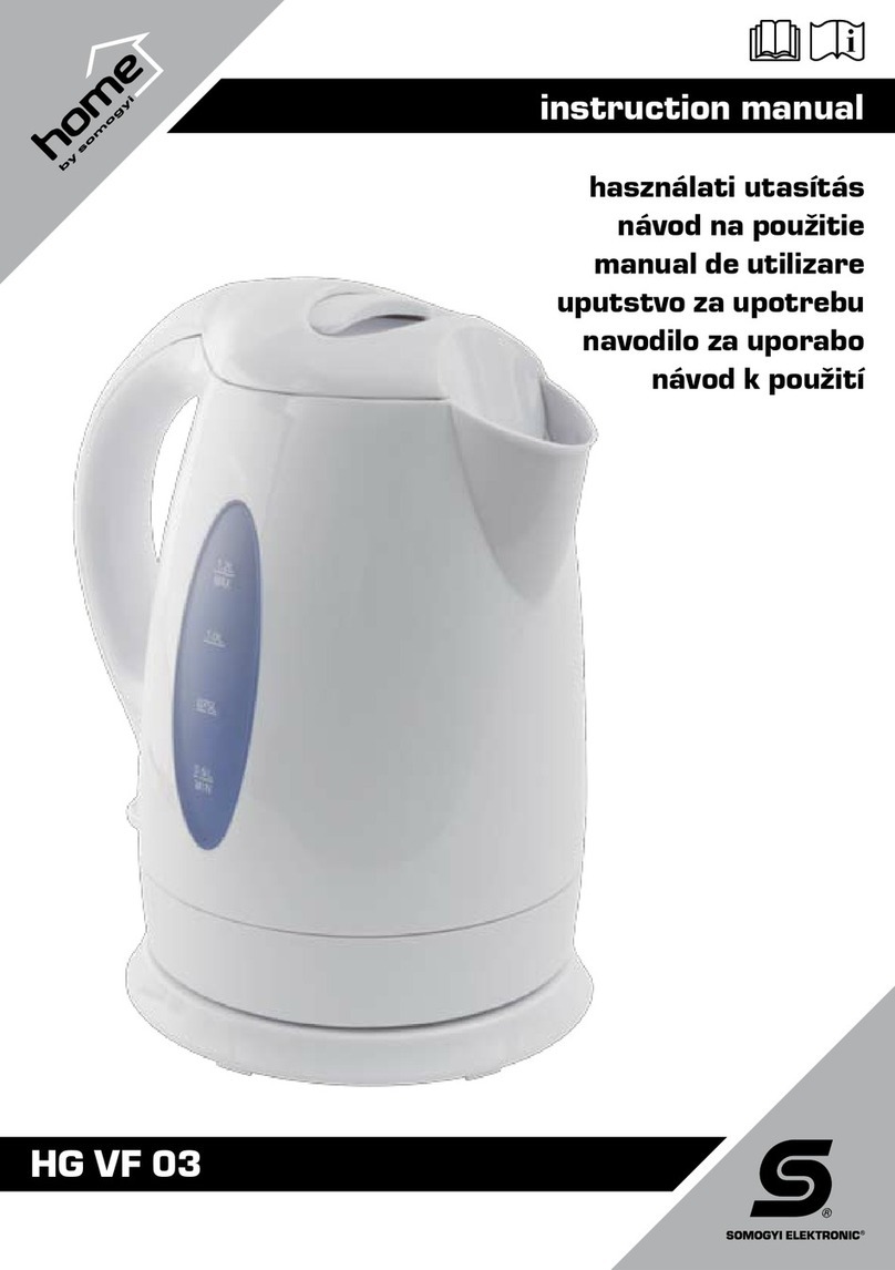 Somogyi Home HG VF 03 instruction manual
