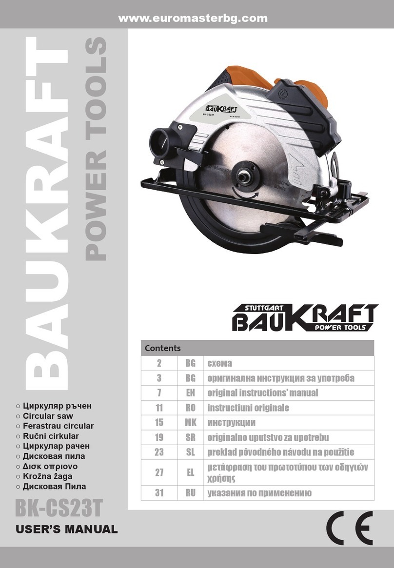 Baukraft BK-CS23T user manual
