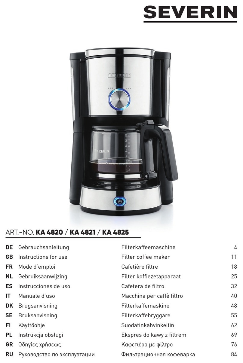 SEVERIN KA 4821 User manual
