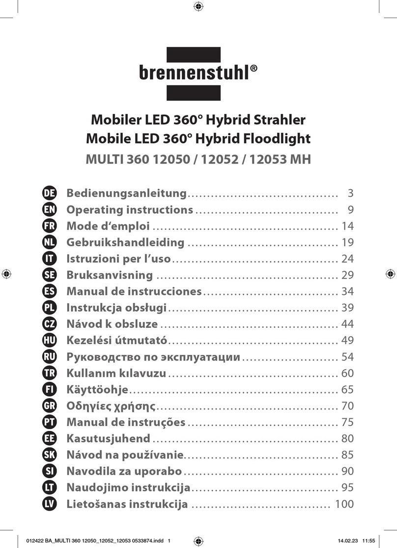 brennenstuhl MULTI 360 12053 MH operating instructions