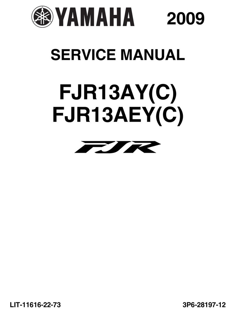 Yamaha FJR13AY 2009 User manual