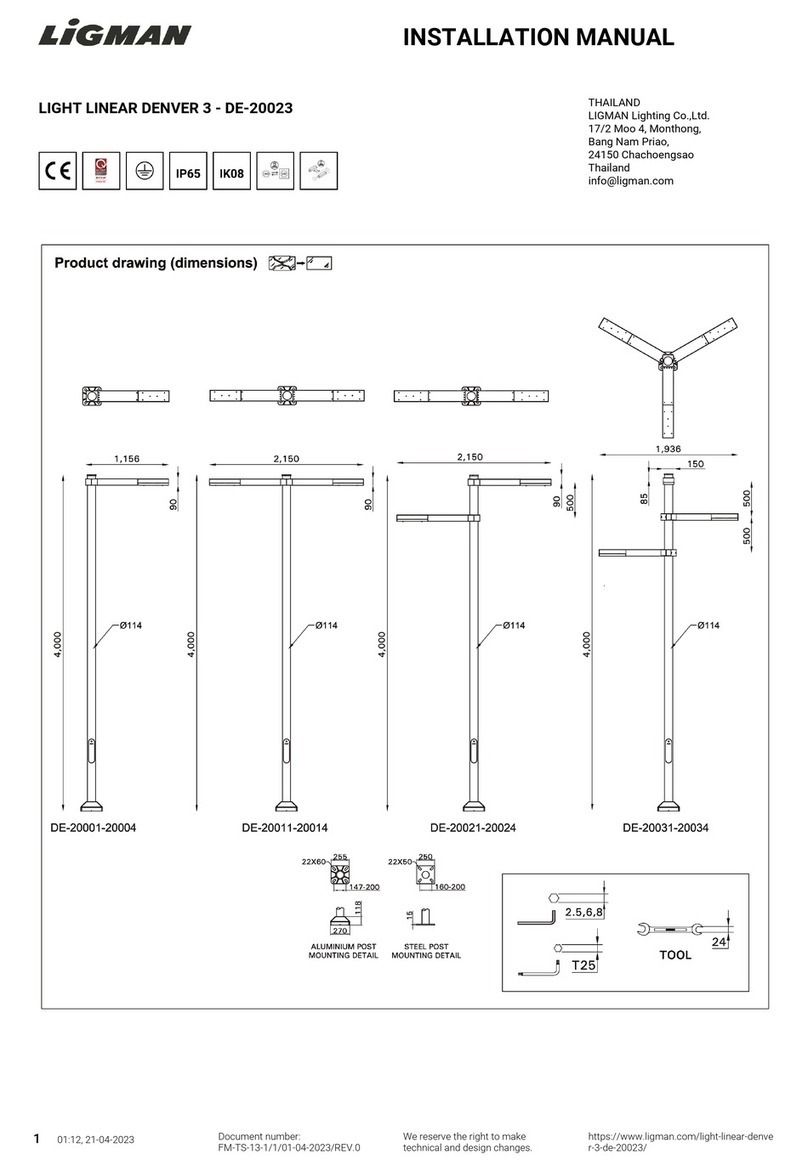 LIGMAN DE-20023 User manual