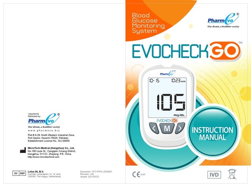 PharmEvo Evocheck GO ELI-00055 instruction manual