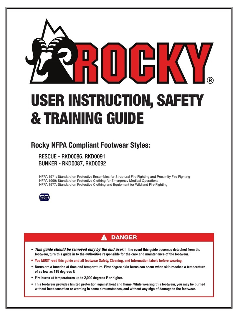 ROCKY RESCUE RKD0086 USER INSTRUCTION, SAFETY AND TRAINING GUIDE ROCKY RESCUE RKD0086 USER INSTRUCTION, SAFETY AND TRAINING GUIDE