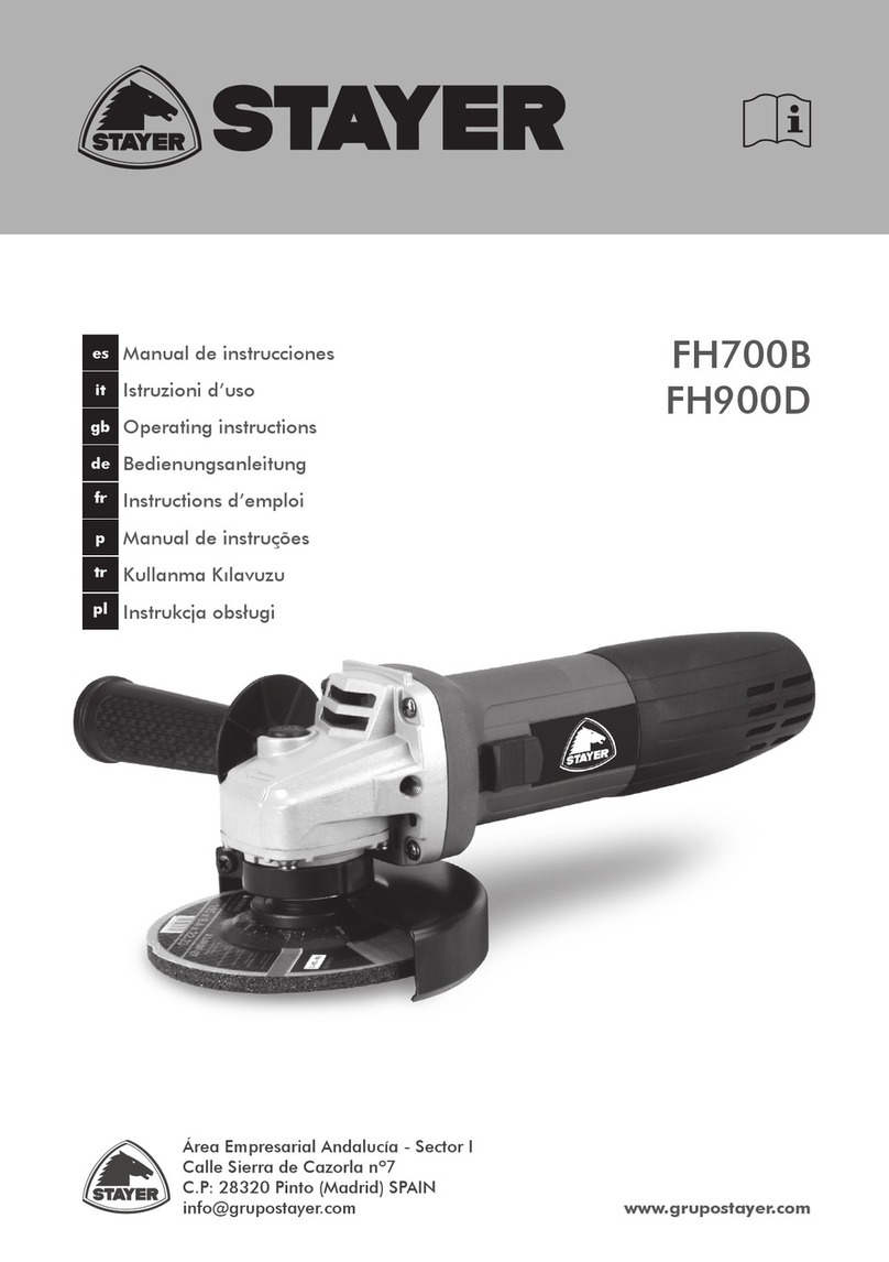 stayer FH700B operating instructions