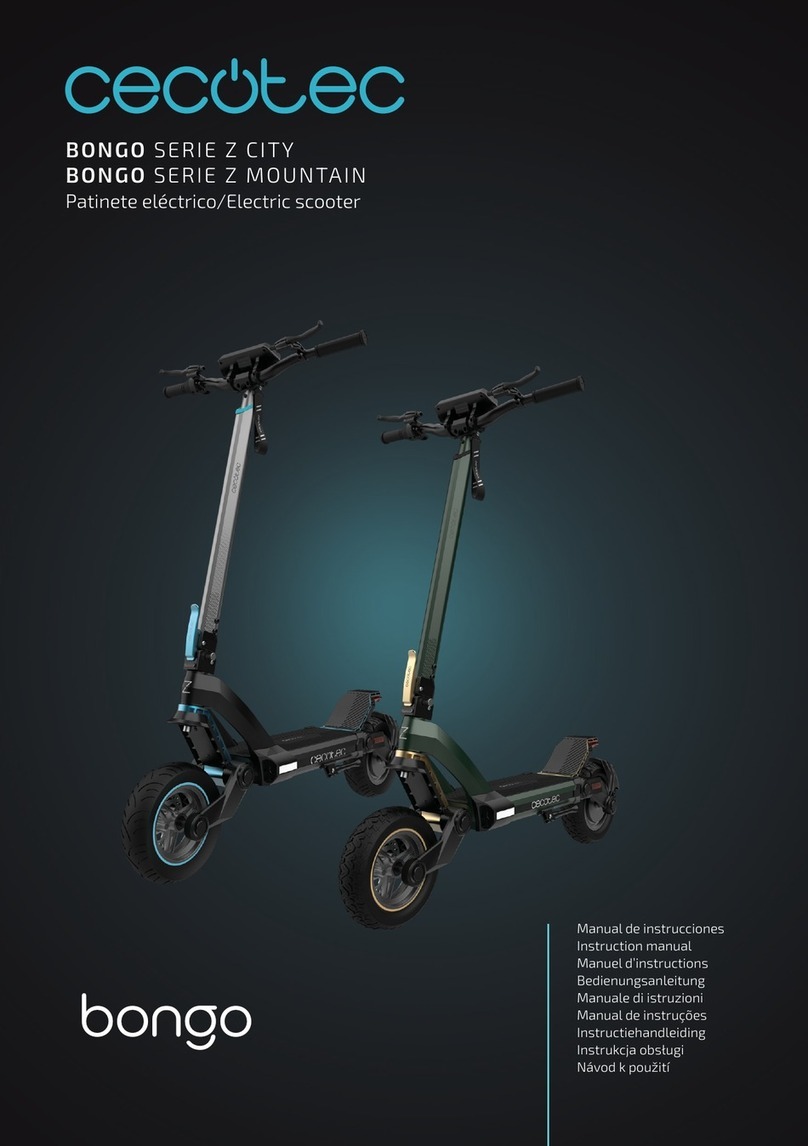 cecotec BONGO Z CITY Series User manual