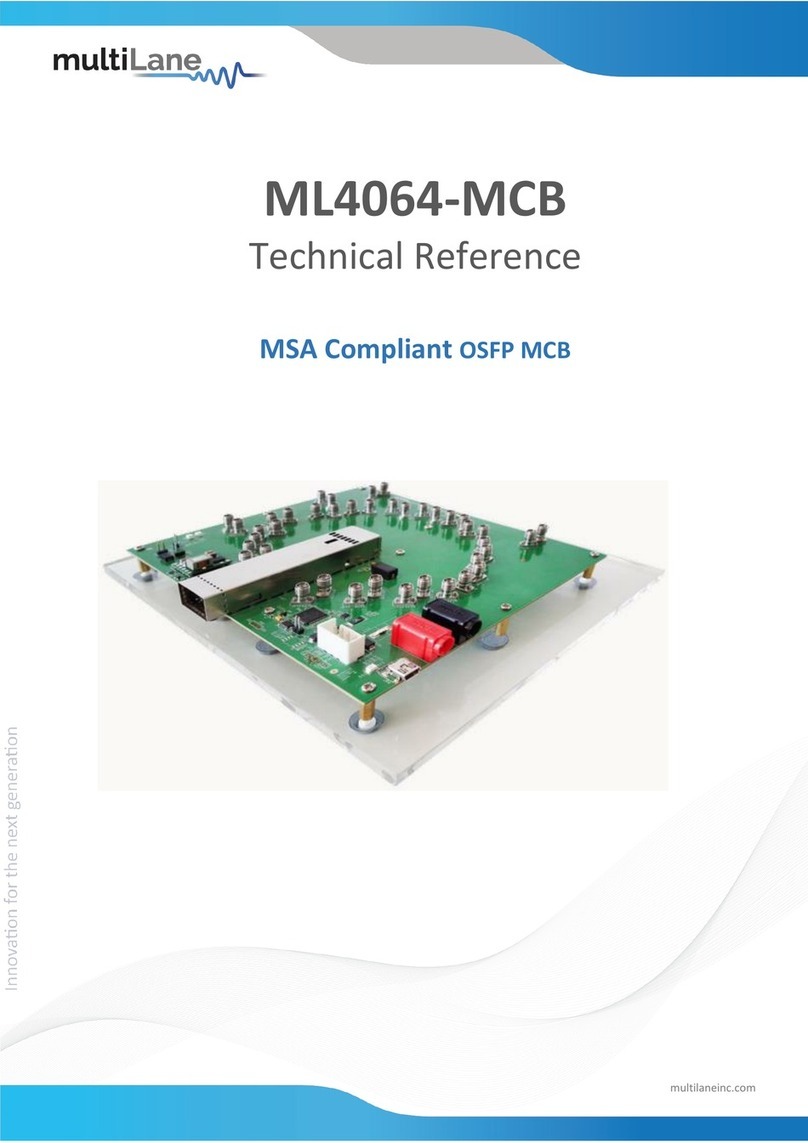 MULTILANE ML4064-MCB Technical reference