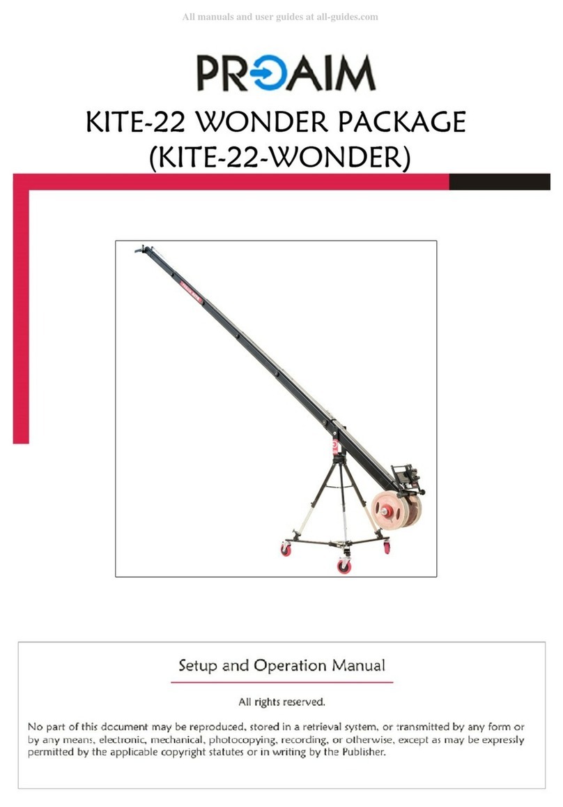 PROAIM Kite-22 Ultimate Package Manual instruction