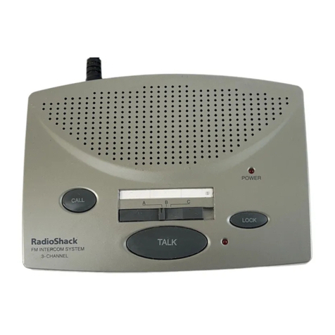 Radio Shack 43-3105 user manual