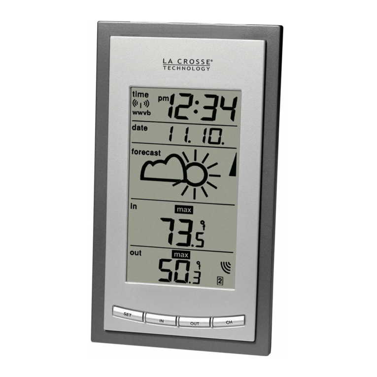 La Crosse Technology WS-9077U-IT quick start guide La Crosse Technology WS-9077U-IT quick start guide