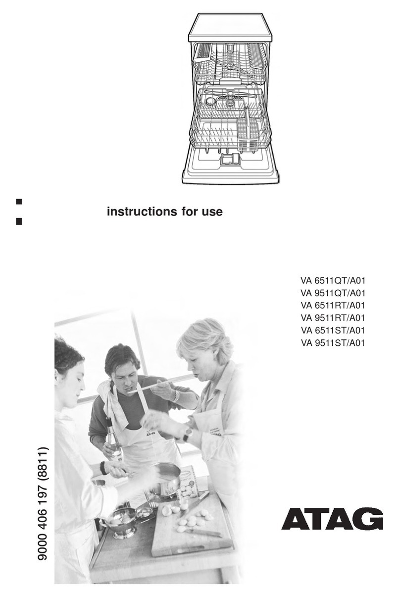 Atag VA 6511QT/A01 User manual