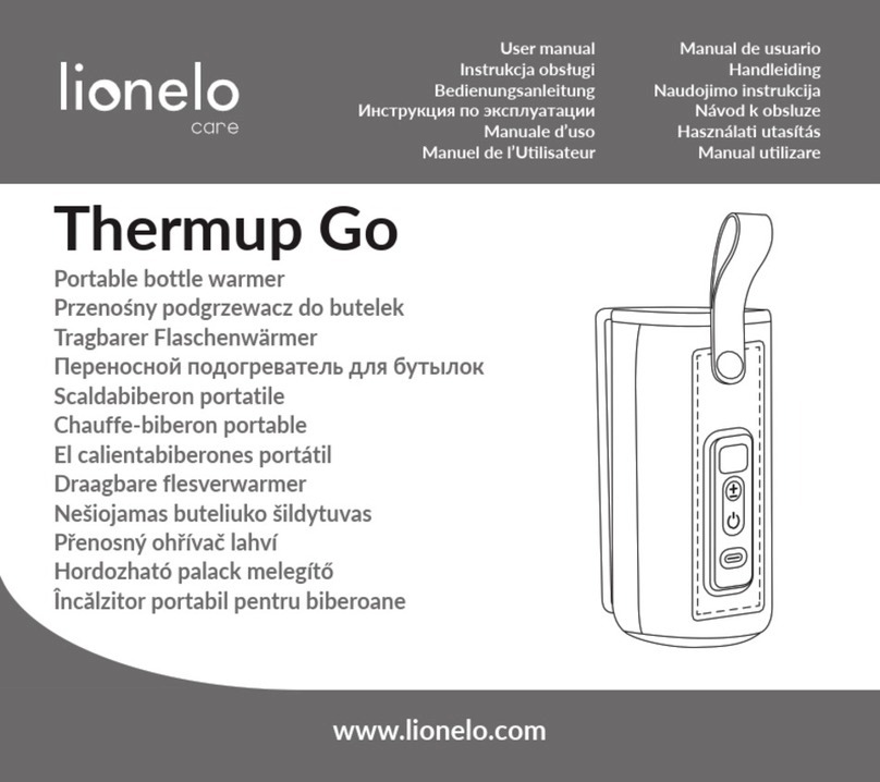 Lionelo Thermup Go user manual