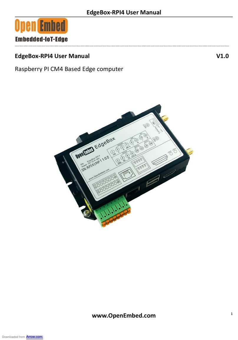 OpenEmbed EdgeBox-RPI4 user manual