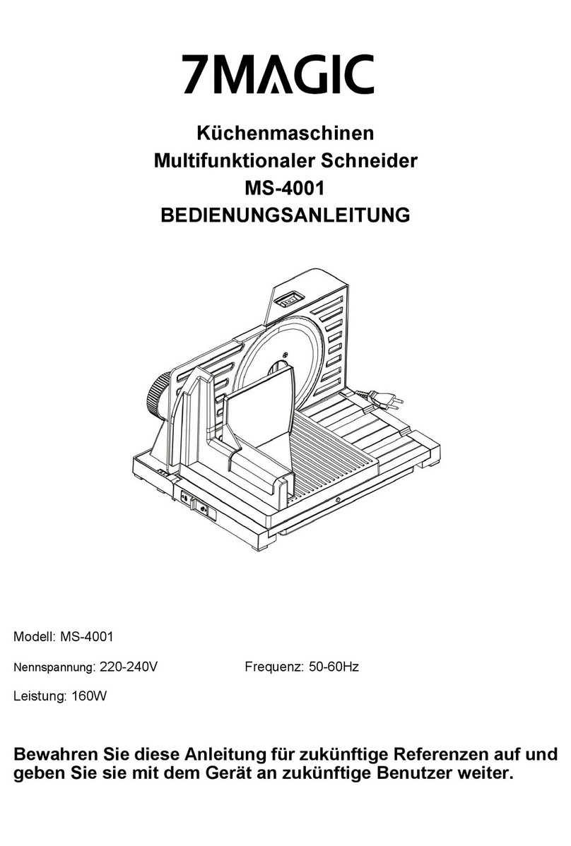 7MAGIC MS-4001 instruction manual