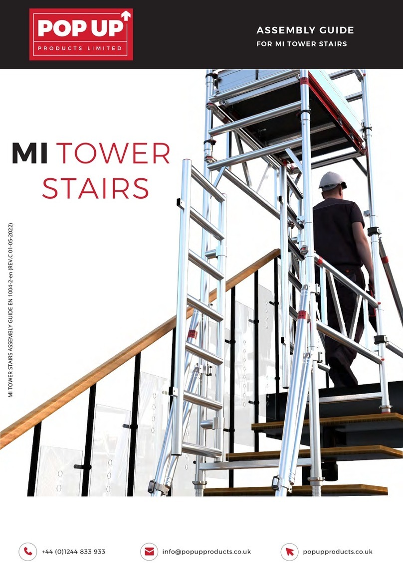POP UP MI TOWER STAIRS Assembly guide