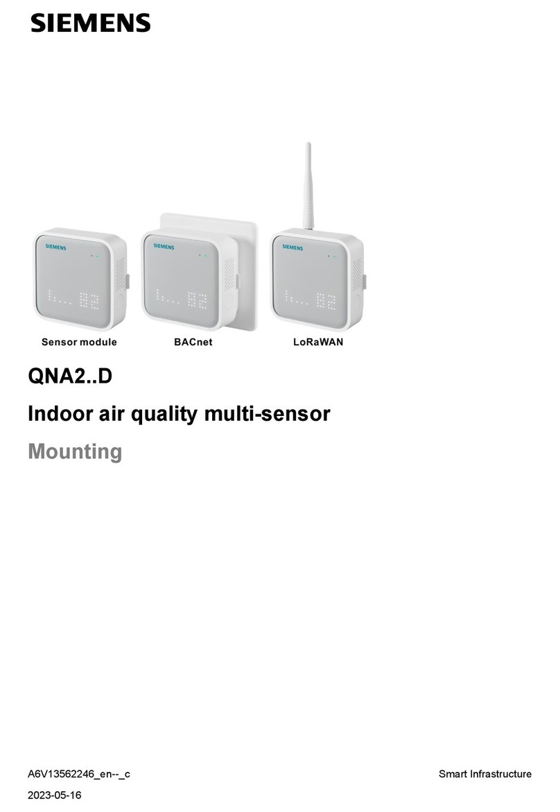 Siemens QNA2 D Series Guide
