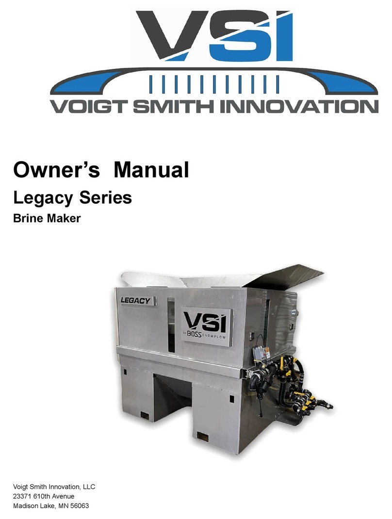 VSI Legacy Series owner's manual