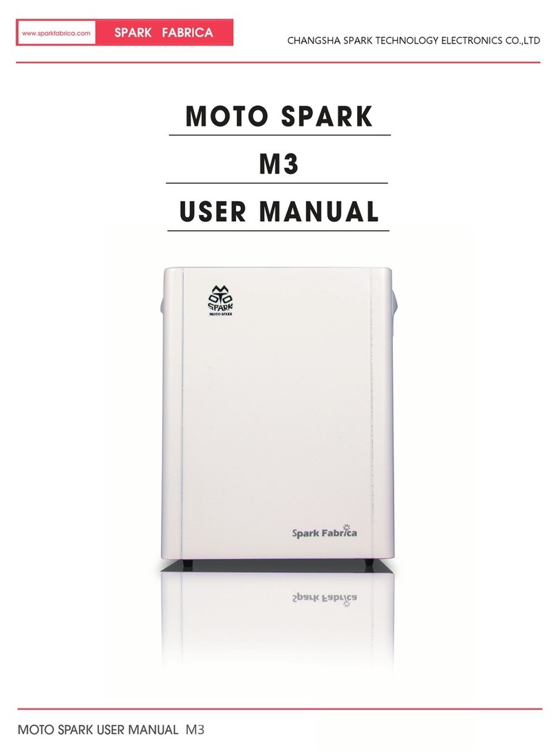 Spark Fabrica MOTO SPARK M3 user manual