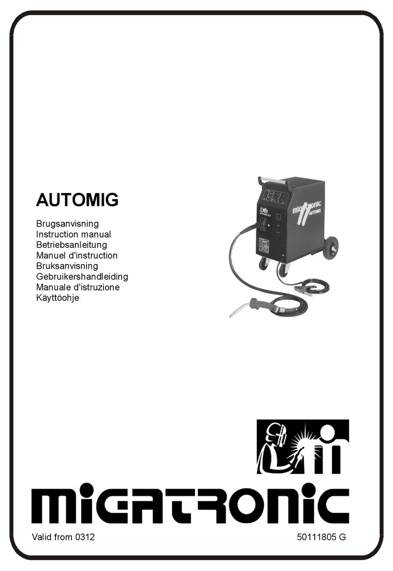 Migatronic AUTOMIG instruction manual