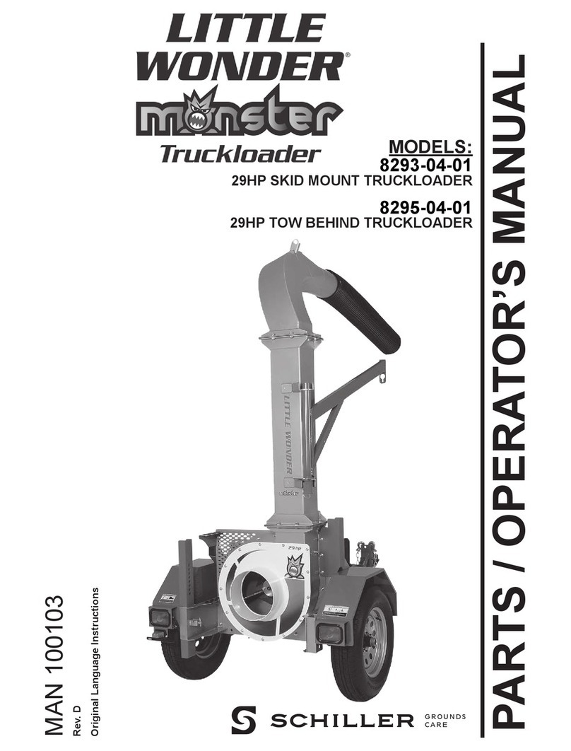 Schiller Little Wonder Monster Truckloader Parts and Operator's Manual