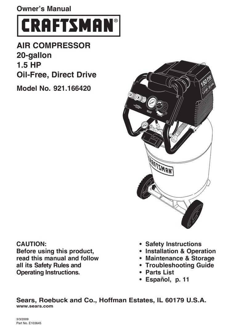 Craftsman 921.166420 owner's manual