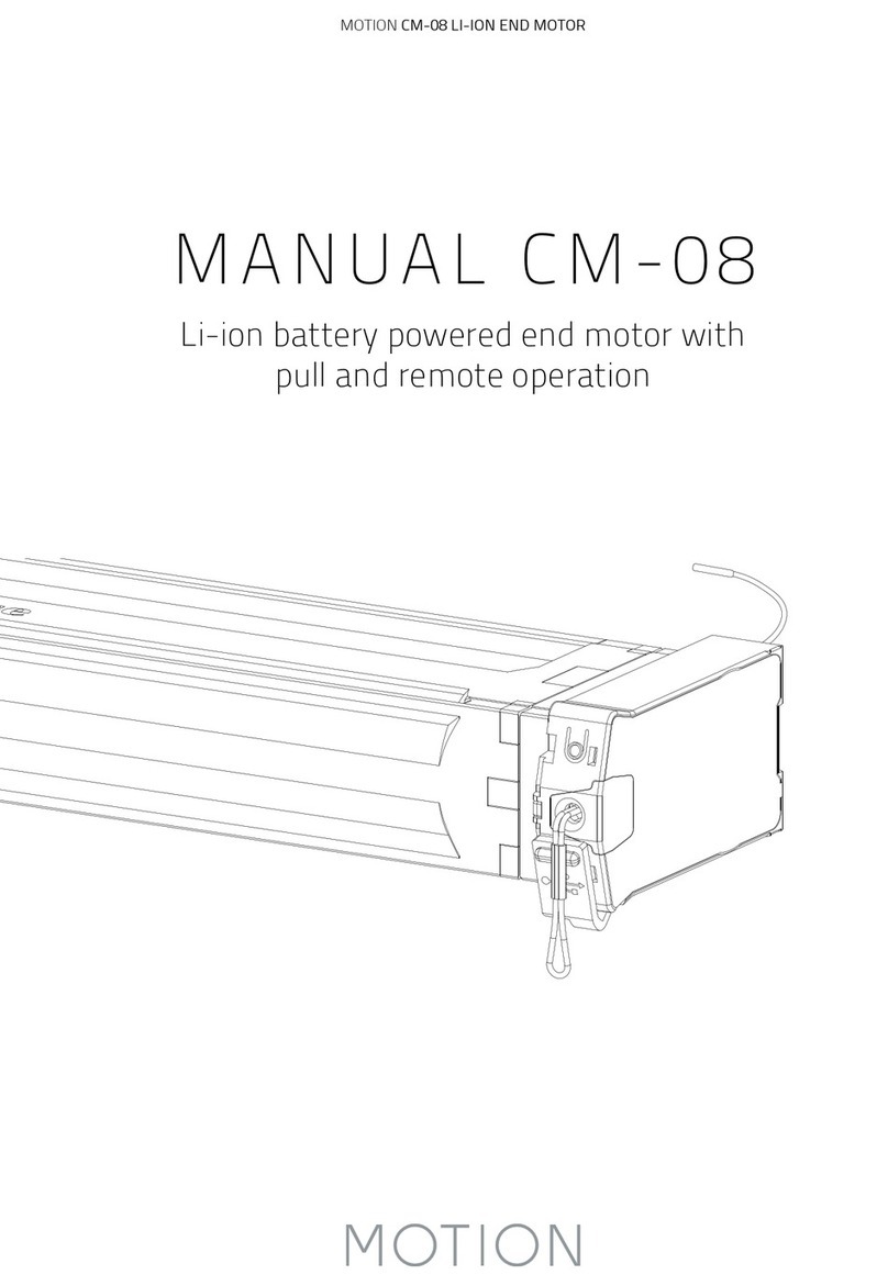 Motion CM-08 User manual
